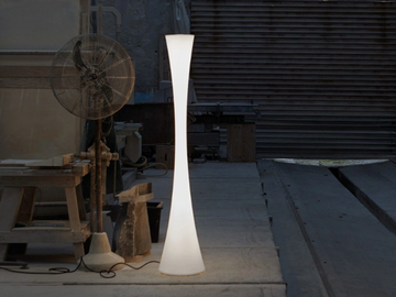 BICONICA POL - Polyethylene floor lamp by Martinelli Luce - view 2